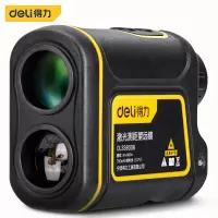 得力(deli)激光测距仪望远镜户外 测角测高测DL338006激光测距望远镜600m