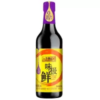 李锦记 味极鲜特级酱油500ml*2瓶 0添加防腐剂 双酿提鲜 拌焖炖炒鲜生抽