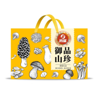 腾盛 御品山珍菌菇礼盒1.6kg(木耳+猴头菇+虫草花+牡丹菌+白灵菇+金针菇+蕨根粉丝+若羌灰枣)