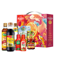 海天 团圆礼致调味品礼盒套装1310g+1400ml(中华老字号)