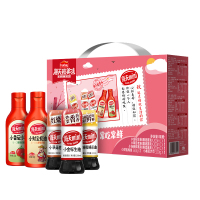 海天 致美味mini调味品礼盒套装680g+600ml(中华老字号)