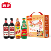 海天 致美味-锦鲤派调味品礼盒装530g+1450ml(中华老字号)