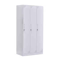 臻远 ZY-GYGC-14拆装更衣柜窄边储物柜 纯白色三门