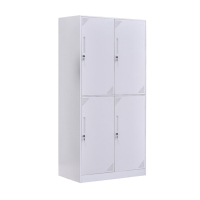 臻远 ZY-GYGC-15拆装更衣柜窄边储物柜 纯白色四门