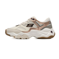 Skechers斯凯奇女鞋新款透气增高轻便潮流熊猫鞋时尚休闲鞋12958-NTGD ZP