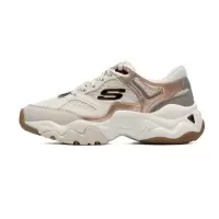 Skechers斯凯奇女鞋新款透气增高轻便潮流熊猫鞋时尚休闲鞋12958-NTGD ZP