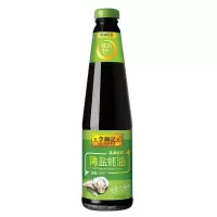 李锦记薄盐蚝油500g火锅烧烤调料蘸料炒菜拌馅勾芡凉拌菜汁耗油家用调味 薄盐蚝油500g