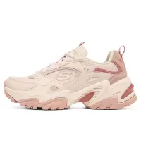 Skechers斯凯奇女鞋新款透气轻便机甲鞋复古厚底运动老爹鞋149916-PINK ZP