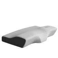 艾美家 睡眠深度 颈椎枕头 按摩护颈枕记忆枕头 记忆棉成人睡觉专用枕头 护颈枕大款 60*34*11/6cm