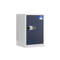 汉诺鑫威保密柜财务档案柜文件柜办公室资料储物柜保险柜电子密码国保锁单门灰白-国保密码锁