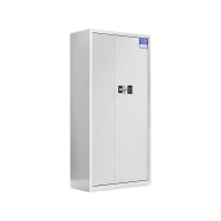 汉诺鑫威保密柜财务档案柜文件柜办公室资料储物柜保险柜电子密码国保锁通体白色-国保密码锁