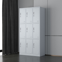 中豫鑫泽ZYXZ4071961铁皮更衣柜储物柜办公柜鞋柜 9门更衣柜(加厚款)