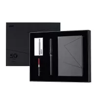 凌美(LAMY)钢笔笔记本墨水笔礼品盒套装