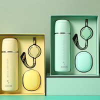 豹牌(BAOPAI) 豹牌BP-T10暖冬 套装 保温杯+数据线+暖手宝 礼盒包装 黄色