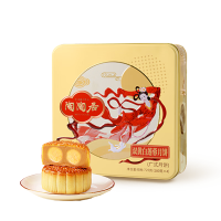 陶陶居 双黄白莲蓉月饼礼盒 720g/盒