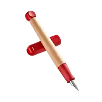 凌美(LAMY)钢笔签字笔红色A尖0.8mm