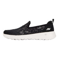 Skechers斯凯奇女鞋新款一脚蹬休闲鞋轻质蕾丝健步鞋896020-BKW ZP