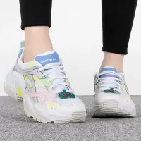 Skechers/斯凯奇女鞋新款时尚机能风老爹鞋透气运动休闲鞋896115-WMLT ZP
