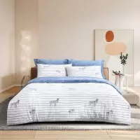 水星家纺 全棉四件套DH旷野仙踪-S04(抗菌)200cm×230cm/gd/套