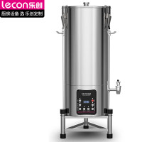 乐创/lecon 榨汁机 LC-J-DJ260 按键式 不锈钢色 60L 有网研磨 0402005291&&