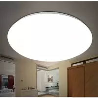 亚克力吸顶灯灯罩外壳 圆形led灯罩外壳罩配件灯具套件卧室(H)