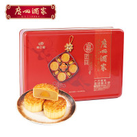 广州酒家利口福 喜团圆月饼礼盒 540g/盒