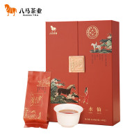 八马茶业乌龙茶 爱上茶 武夷岩茶水仙一级160g 礼盒装 茶叶送礼