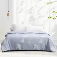 水星家纺 蚕丝被DH若影雅致蚕丝被(宁静蓝)/200cm×230cm/gd/条