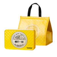 榴芒一刻 猫山王榴莲冰皮月饼广式流心月饼爆浆榴莲 猫山王月饼68*6枚装 408g