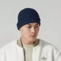 阿迪达斯 (adidas)三叶草男女帽冬季新款户外出行旅游运动帽休闲百搭舒适保暖毛线帽 OSFW