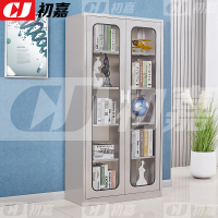 初嘉(CJ)WJG-20 不锈钢文件柜办公储物柜资料柜西药柜实验室储物柜 通玻文件柜