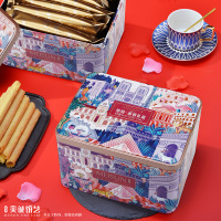 美诚香港美诚缤纷蛋卷礼盒507g广东传统糕点原味蛋卷休闲零食 507g 香港美诚缤纷蛋卷礼盒