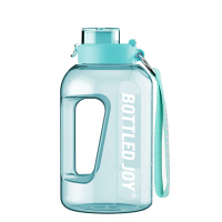 吨吨BOTTLED JOY吨吨桶水杯大容量塑料杯吨吨蓝1L