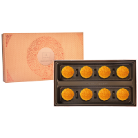 荣华 致味流心奶黄月饼360g 中秋送礼月饼