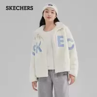 斯凯奇(Skechers)女款翻领针织外套 L323W078-0074