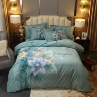 罗蒙( ROMON)LOMON-匹马棉四件套 苏禾