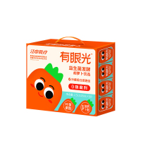 江中食疗有眼光益生菌发酵胡萝卜饮品20盒装125mL*20