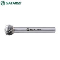 世达(SATA) 53736 圆球形双齿硬质合金旋转锉D1009X06