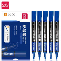 得力 S550 记号笔 1.5mm 10支/盒 (单位:支) 蓝色