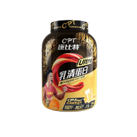 康比特酸奶乳清蛋白粉Ultra900亿益生菌80%高蛋白低脂强化吸收添加分离乳清运动蛋白粉增肌粉2磅/900g奶茶味