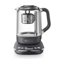 摩飞电器 升降养生壶 MR6088 煮茶器煮茶壶智能升降电水壶烧水壶电热水壶玻璃花茶壶 1.7L灰色
