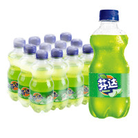 可口可乐(cocacola)迷你芬达苹果味 300ml*12瓶