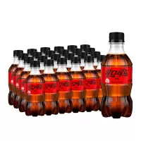 可口可乐(cocacola)迷你零度可乐 300ml*24瓶