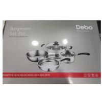 德铂马可波罗不锈钢套装锅四件套DEP-DZ237(特价)