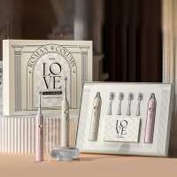 艾优Apiyoo 电动牙刷情侣套装 T12-A 珍珠白+柔雾粉