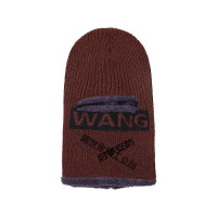 联护 秋冬季保暖针织帽男士防风防寒套头帽加绒冷帽毛线帽