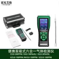 霍尼艾格HNAG900-6ST便携泵吸式六合一可燃气体检测仪