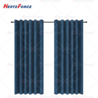 阻燃窗帘布帘 遮光隔热加厚 B1级