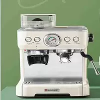 海氏Hauswirt C5 全自动研磨萃取奶泡三合一咖啡机 白色