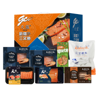 天蕴 鱼跃天山三文鱼礼盒 898型